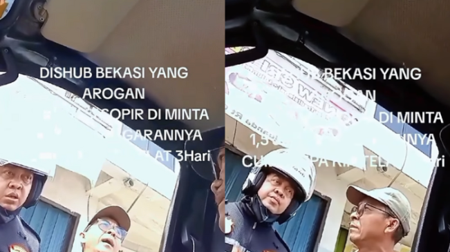 Viral Oknum Dishub di Bekasi Diduga Minta Rp 1,5 Juta Gegara Telat Bayar KIR