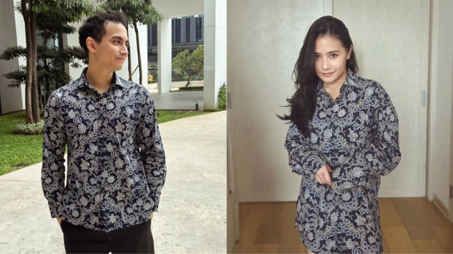 Foto kolase Omara Esteghal dan Prilly Latuconsina. [Instagram]