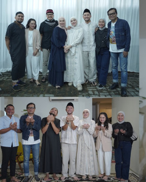 Teman-teman Omesh dan Dian Ayu Ikut Mendoakan (instagram)