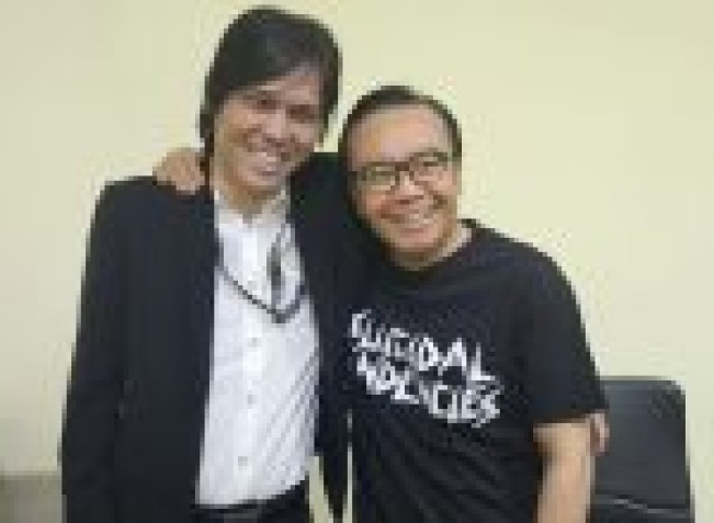 Once Mekel bersama Ari Lasso. [Instagram]