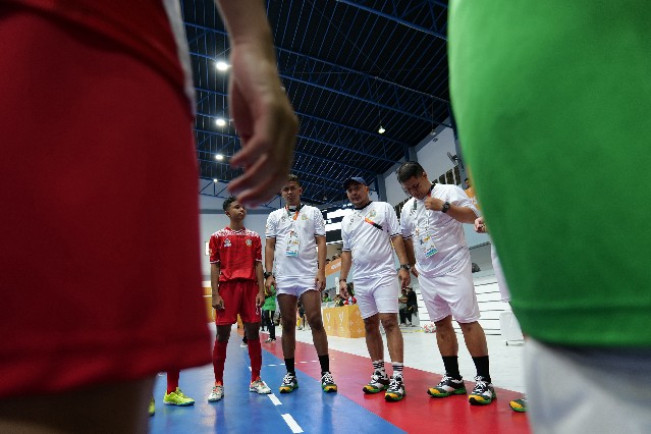Tampil Bringas di Laga Kedua PON XXI, Tim Futsal Sumut  Bungkam Tim Sulbar 8-4