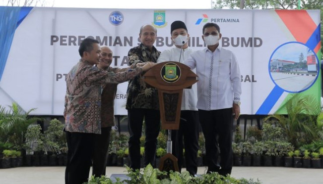 SPBU Milik BUMD Kota Tangerang Mulai Beroperasi di Terminal Poris