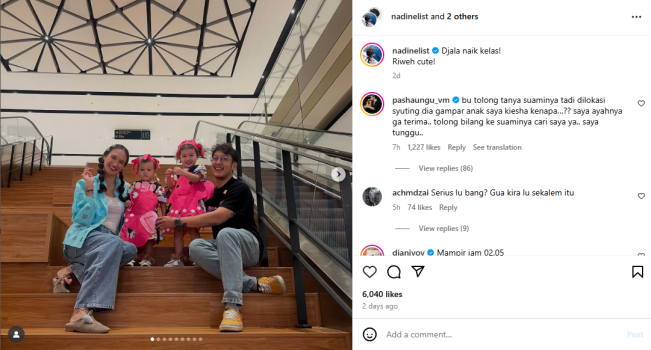 Pasha Ungu Cari Dimas Anggara Karena Diuga Telah Memukul Anaknya (instagram)