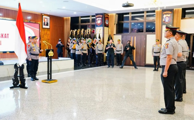 Daftar 22 Pati Polri yang Dapat Kenaikan Pangkat