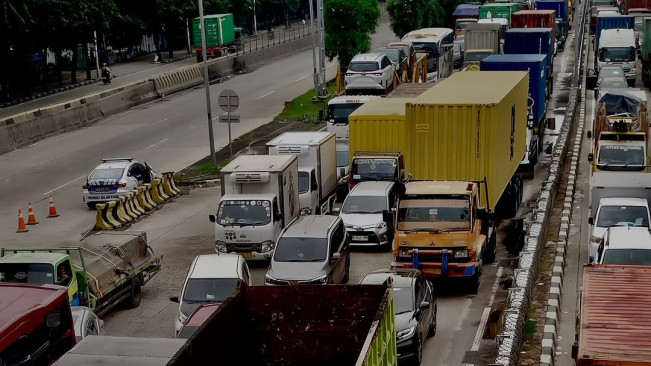 Viral Lalin Arah Pelabuhan Tanjung Priok Macet Parah, Pelindo Buka Suara