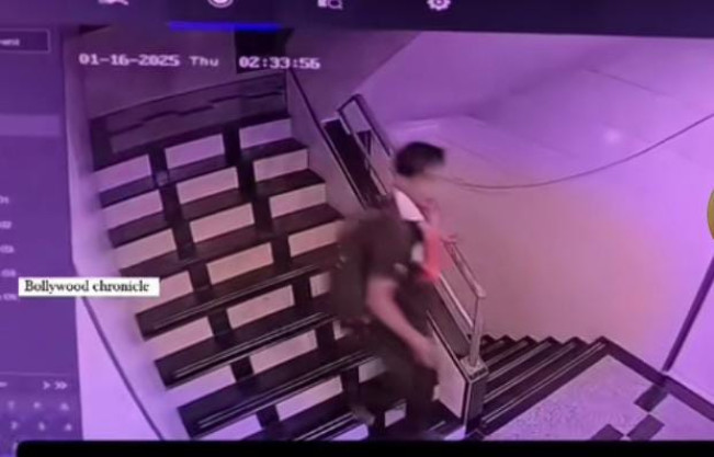 Detik-Detik Video Perampok Masuk Ke Rumah Saif Ali Khan Sebelum Penusukan Beredar