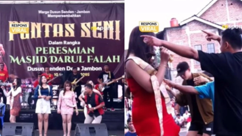 Viral Peresmian Masjid di Temanggung Pakai Acara Dangdutan, Undang Biduan Seksi-Seksi