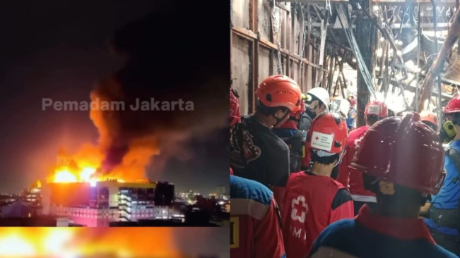 Update Kebakaran Glodok Plaza: 2 Kantong Jenazah Bukan Berisi Body Part