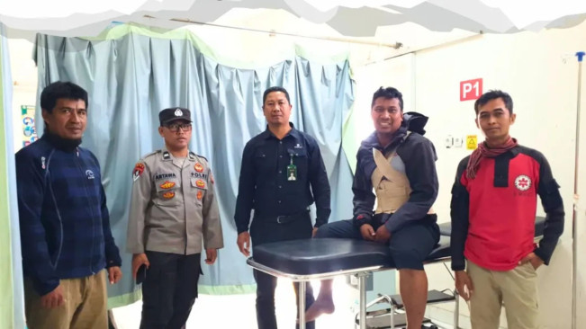Kondisi Pendaki Malaysia, Nazli Bin Awan Mahat (instagram/@btn_gn_rinjani)