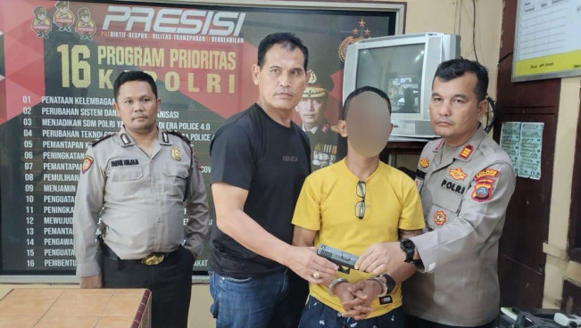 Pria di Simalungun Ditangkap Gegara Tembak Warga Pakai Airsoft Gun