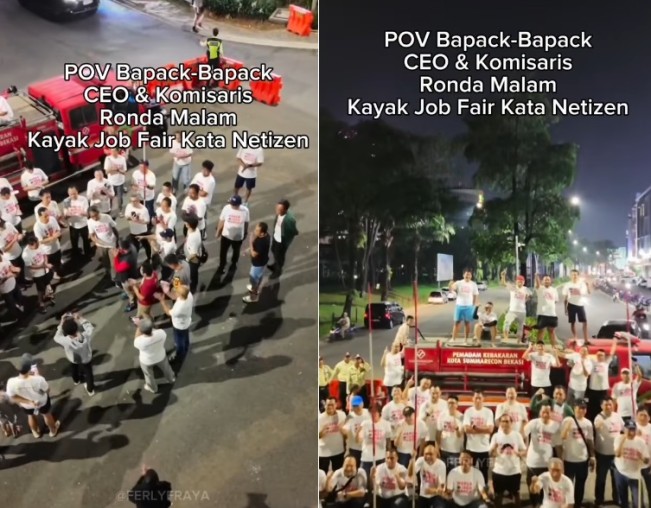 Ronda Ala Sultan, Aksi Bapak-Bapak Summarecon Bekasi Ikutan Jaga Komplek Elite