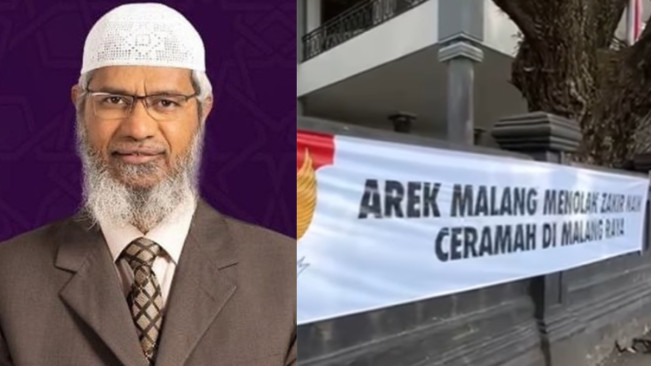 Tolak Kehadiran Zakir Naik, Arek Malang Sambangi Kantor DPRD