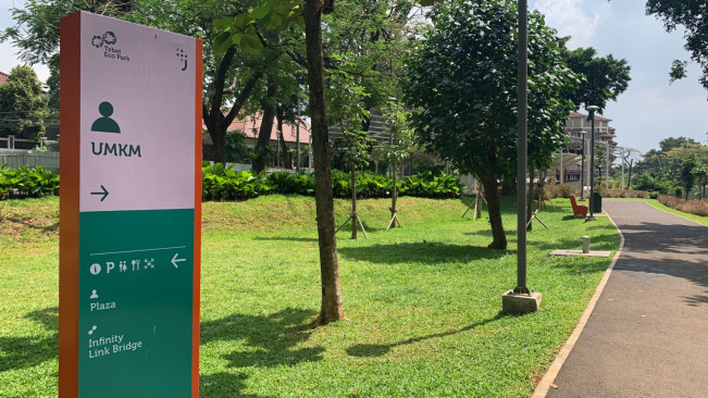 Masih Tertutup Seng, Tebet Eco Park Dibuka Kembali Pasca Revitalisasi