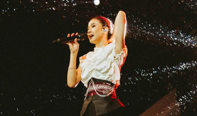 Penyanyi Keisya Levronka. [Instagram @keisyalevronka]