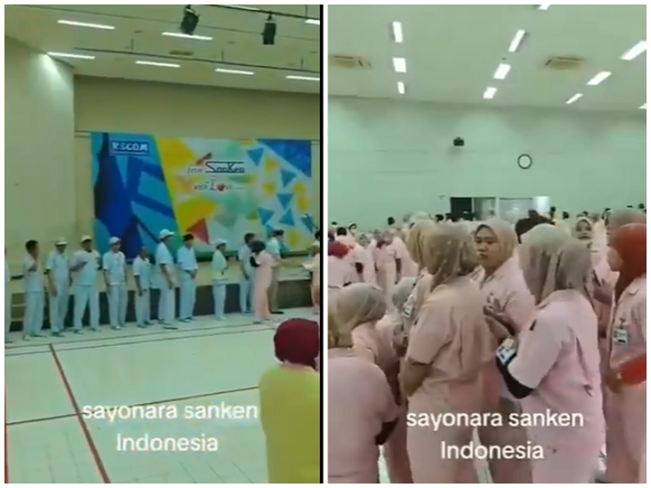 Perpisahan karyawan PT Sanken (X)