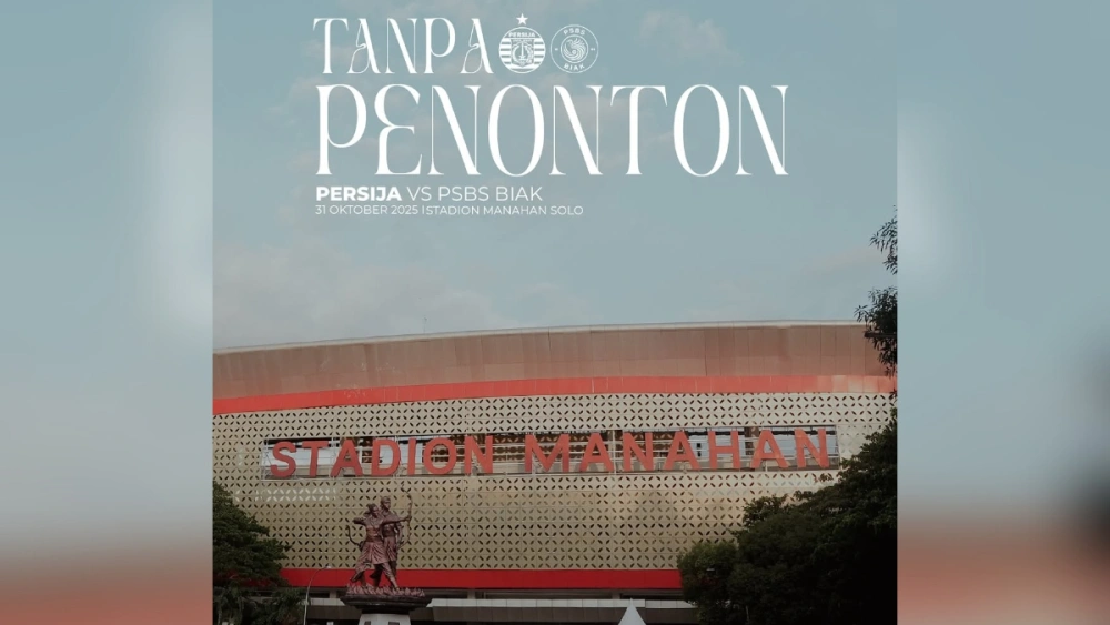 Laga Persija vs PSBS di Solo Digelar Tanpa Penonton, Ini Penjelasan I.League