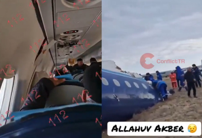 Daftar Asal Penumpang Pesawat Azerbaijan Airlines Jatuh di Kazakhstan
