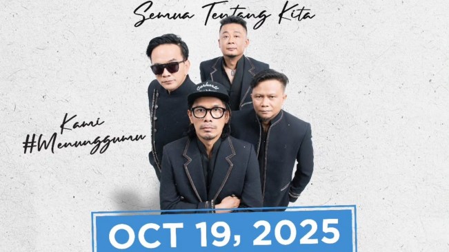 Konser Reuni Peterpan Resmi Digelar 19 Oktober 2025, Simak Harga Tiketnya