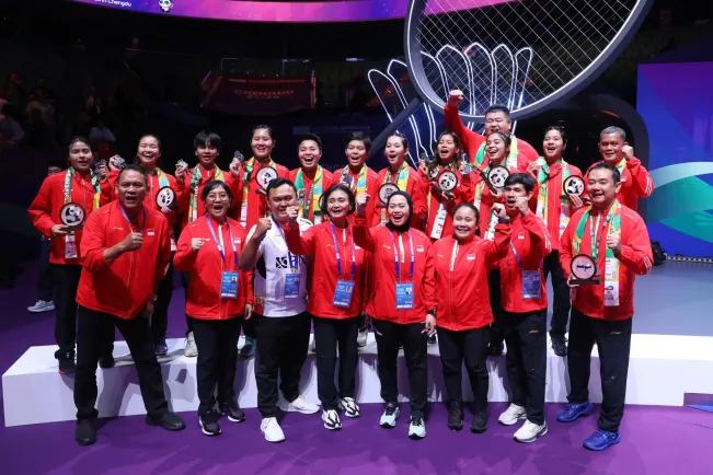 Usai 16 Tahun Indonesia Bangkitkan Runner-up Uber CUP