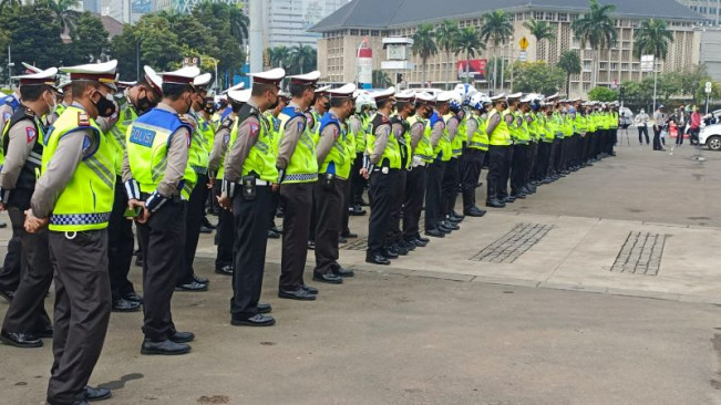 Hari Ini, 6.142 Personel Gabungan TNI-Polri Bersiaga Amankan Aksi Demo di DKI