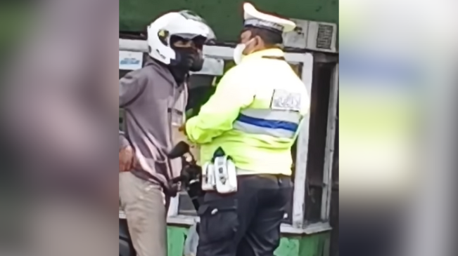 Viral Polantas di Sumedang Pungli Pemotor Rp 100 Ribu Saat Razia, Ujungnya Dipatsus