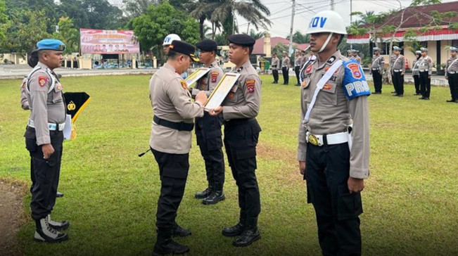 2 Personel Polres Dharmasraya Sumbar Dipecat, Bolos Kerja hingga 72 Hari