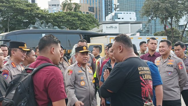 Polisi Bakal Bubarkan Aksi Unjuk Rasa Ojol Jika Lewat dari Ketentuan