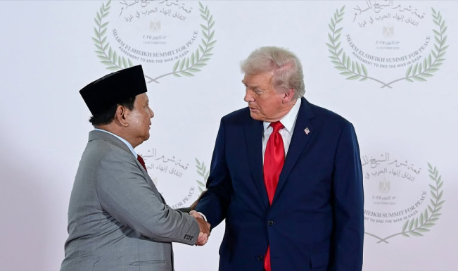 Ini Percakapan Bocor Prabowo dan Donald Trump Ingin Bertemu Eric Trump di KTT Gaza