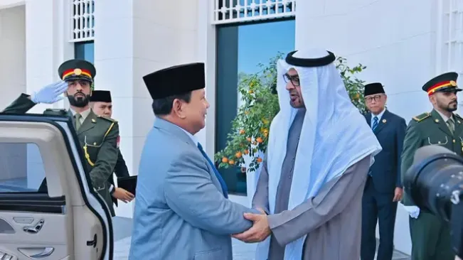 Bertolak ke Timteng, Prabowo dan Presiden MBZ Bahas Upaya Perdamaian di Gaza Palestina