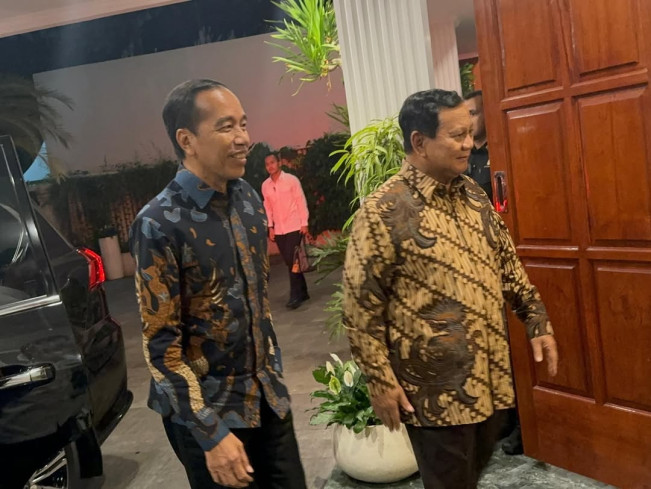 Prabowo Makan Malam Bersama Jokowi di Kertanegara, Dasco Gerindra Bocorkan Isi Obrolannya