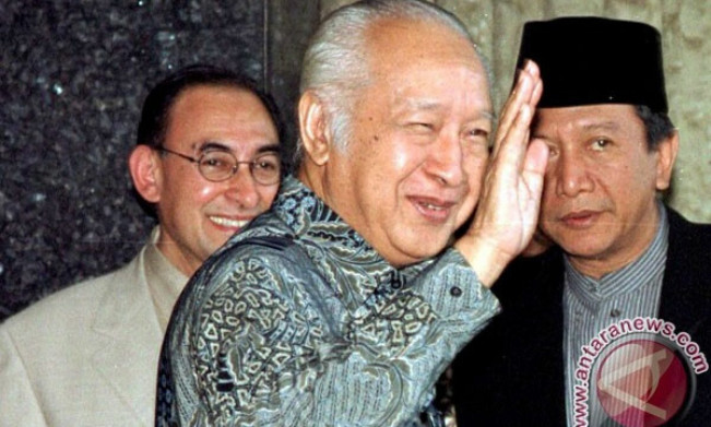 Mantan Presiden Soeharto.