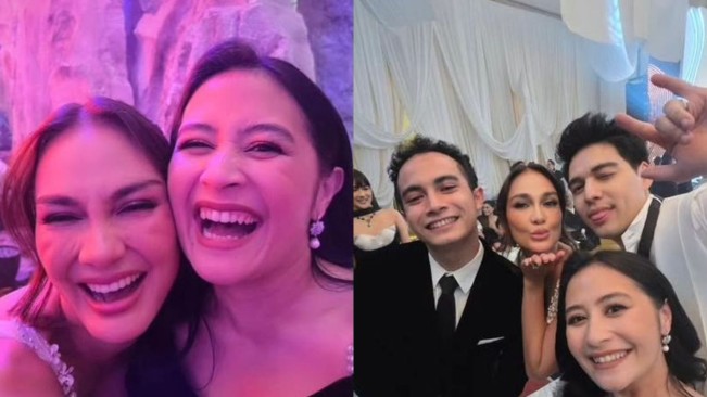 Hadiri Resepsi Luna Maya dan Maxime Bouttier, Prilly Latuconsina Tulis Pesan Manis untuk Sang Mantan