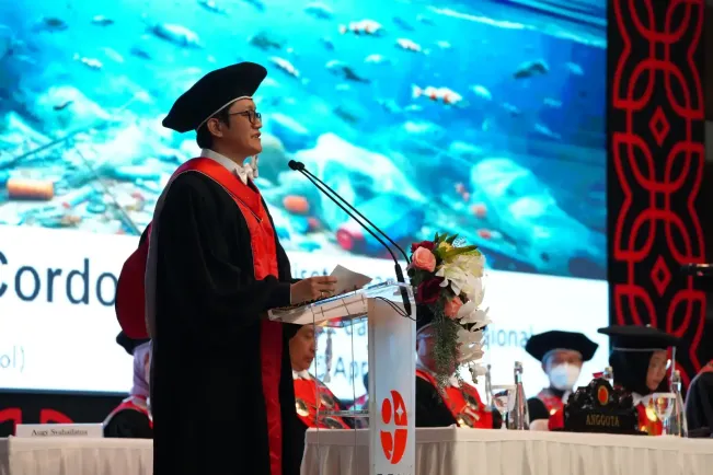 Riset Sampah Laut, Reza Cordova Jadi Profesor Riset Nasional ke-667