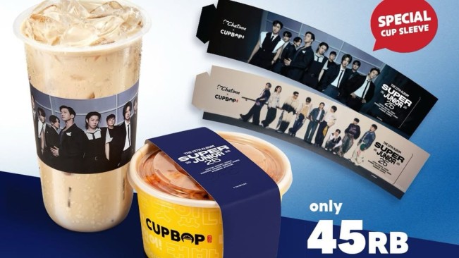 Rayakan 20 Tahun Super Junior, Chatime x Cupbop Sajikan Promo Spesial untuk ELF