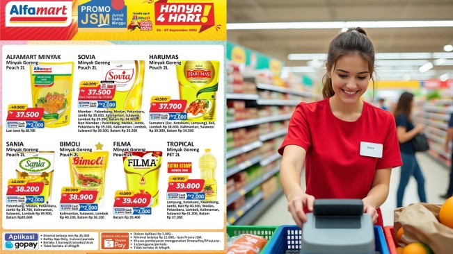 Promo JSM Alfamart 4–7 September 2025, Diskon Minyak Goreng hingga Susu Formula