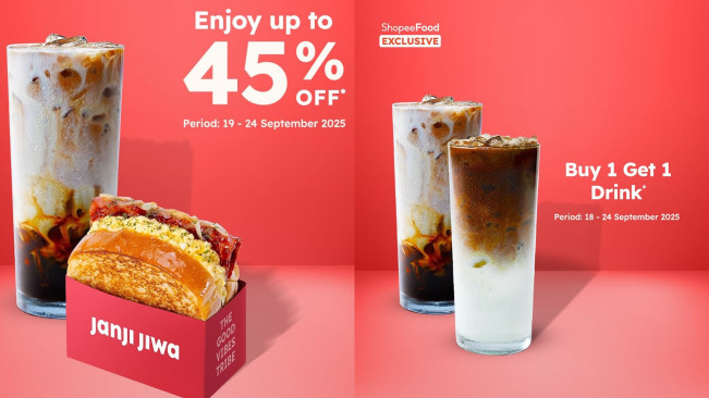 Janji Jiwa Hadirkan Promo Spesial Ngopi Hemat 18–24 September 2025