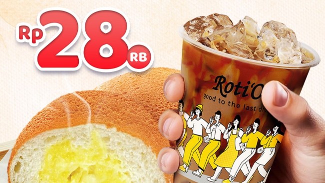 Banjir Promo Roti’O September: 5 Roti Cuma Rp60 Ribu, Gratis Minuman Setiap Rabu