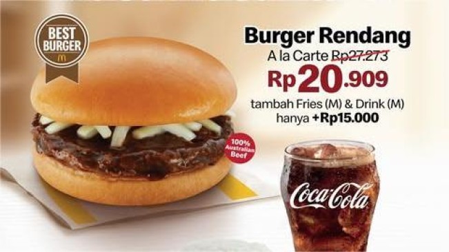 Promo McDonald’s Selasa, 2 September 2025: Harga Hemat Dimulai Hari Ini