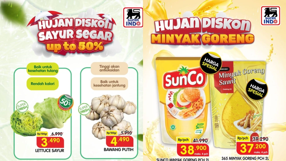 Promo Superindo Jumat, 31 Oktober 2025: Diskon 50 Persen hingga Awal November