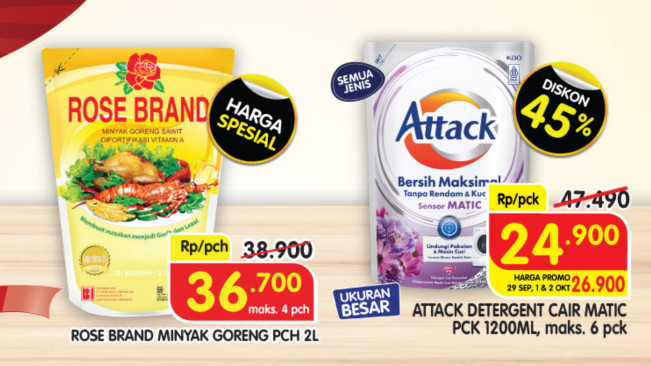 Daftar Promo 1 Hari Superindo Selasa, 30 September 2025: Diskon hingga 45 Persen