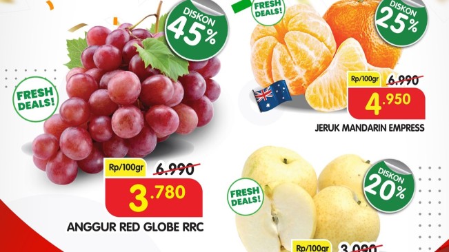 Daftar Promo Superindo Kamis, 21 Agustus 2025: Diskon hingga 45 Persen Terakhir Hari Ini