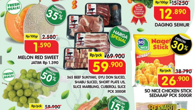 Daftar Promo Awal Pekan Superindo Senin, 15 September 2025: Diskon Tertinggi 50 Persen