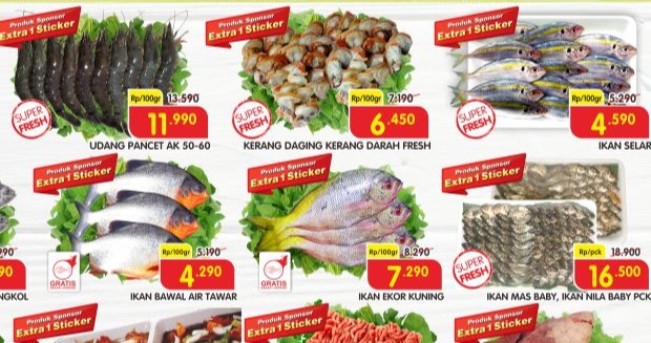 Tersisa Hari Ini Promo Superindo Rabu, 24 September 2025: Diskon Buah, Ikan, dan Daging