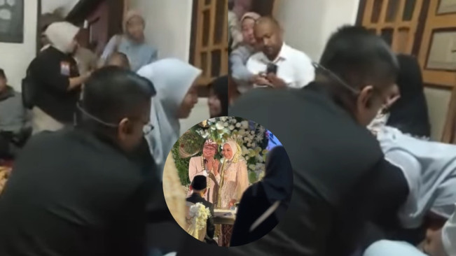 Derai Air Mata Putri Karlina Bersimpuh Minta Maaf ke Orangtua Korban Tragedi Pesta Pernikahannya