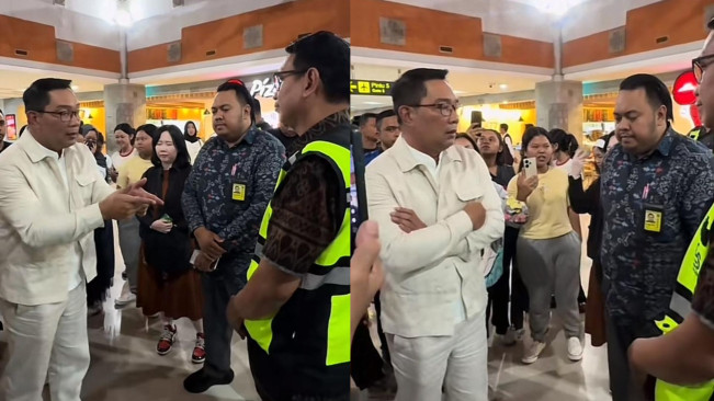 Viral! Ridwan Kamil Bersama Penumpang Protes ke Petugas Bandara Ngurah Rai Usai Pesawat Delay