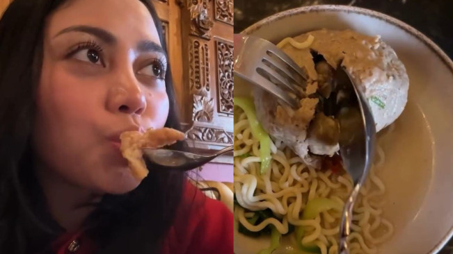 Rachel Vennya Cicipi Bakso Restoran Raffi Ahmad di Paris, Seporsi Rp 477 Ribu