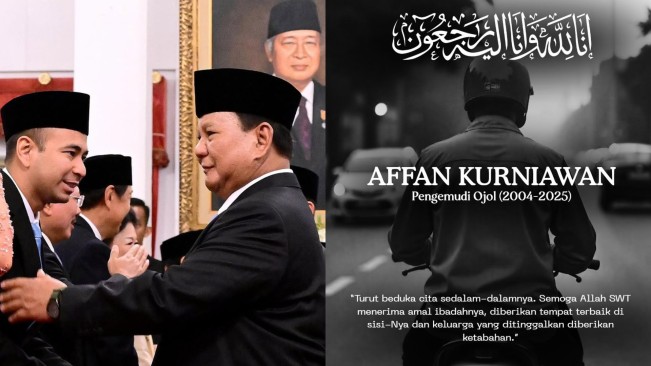 Netizen Murka! Raffi Ahmad Posting Video Prabowo di Tengah Kabar Duka Affan Kurniawan