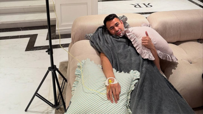 Job Padat di Ramadan 2025, Raffi Ahmad Jatuh Sakit