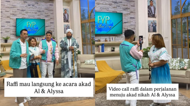 Raffi Ahmad Pamit dari Syuting Demi Hadiri Akad Nikah Al Ghazali (instagram/@fyp_trans7)