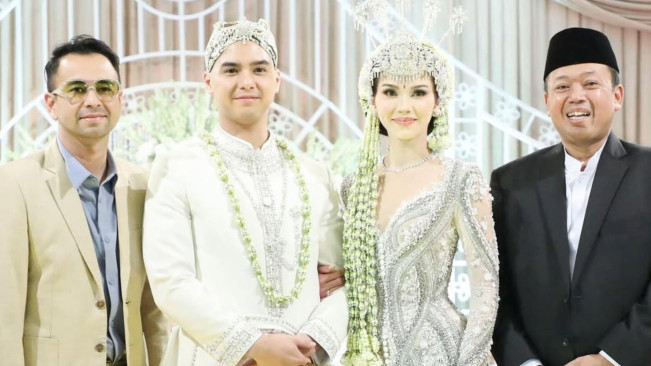 Tinggalkan Lokasi Syuting, Raffi Ahmad Ngebut Hadiri Akad Nikah Al Ghazali dan Alyssa Daguise
